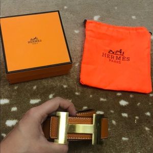 Reversible Hermès Belt